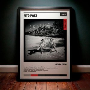 Cuadro Fito Paez - Locura Total