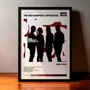 Cuadro The Red Jumpsuit Apparatus - Lonely Road