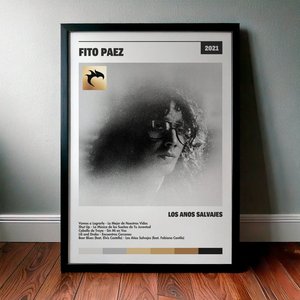 Cuadro Fito Paez - Los Años Salvajes