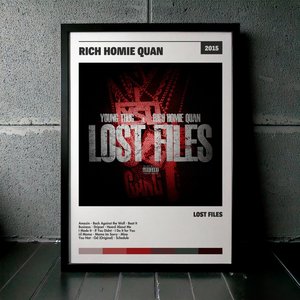 Cuadro Rich Homie Quan - Lost Files