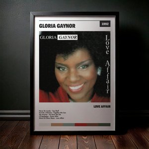 Cuadro Gloria Gaynor - Love Affair