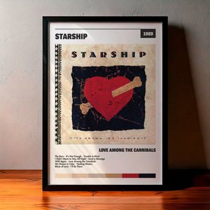 Cuadro Starship - Love Among The Cannibals