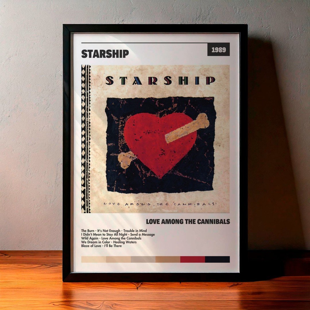 Cuadro Starship - Love Among The Cannibals