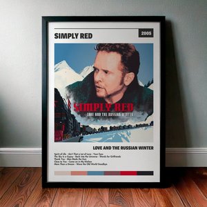 Cuadro Simply Red - Love and the Russian Winter