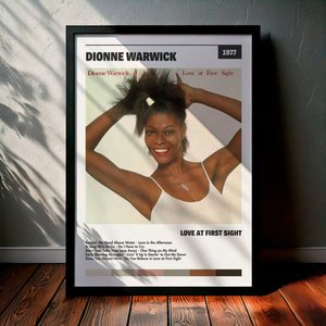 Cuadro Dionne Warwick - Love at First Sight