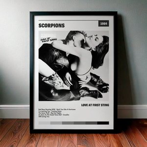 Cuadro Scorpions - Love At First Sting
