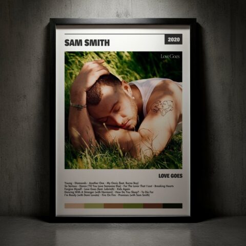 Cuadro Sam Smith - Love Goes