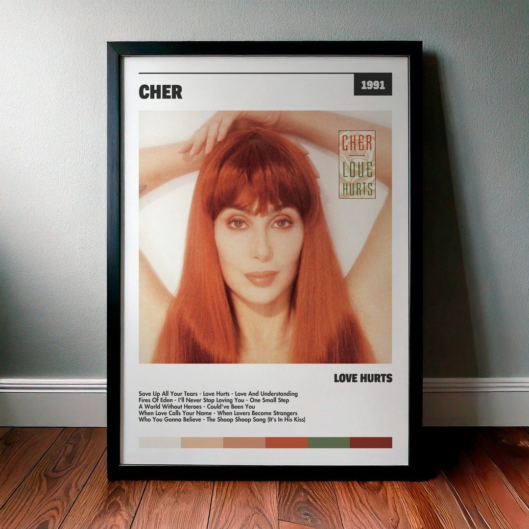 Cuadro Cher - Love Hurts