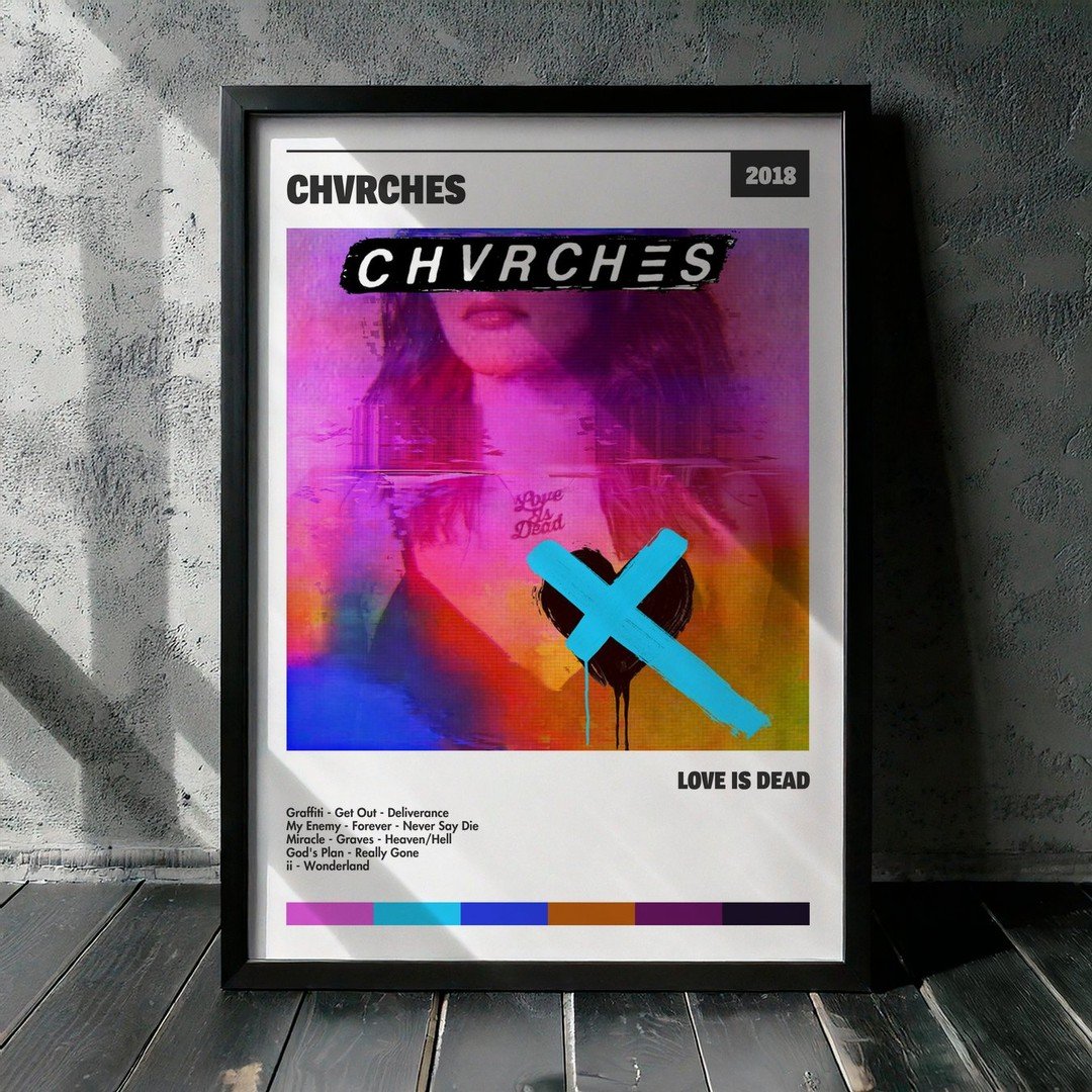 Cuadro CHVRCHES - Love Is Dead