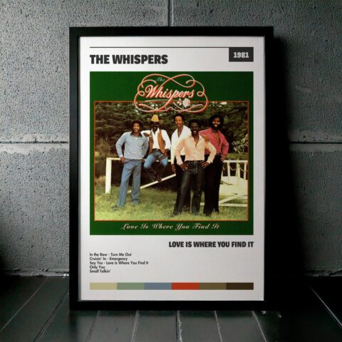 Cuadro The Whispers - Love Is Where You Find It