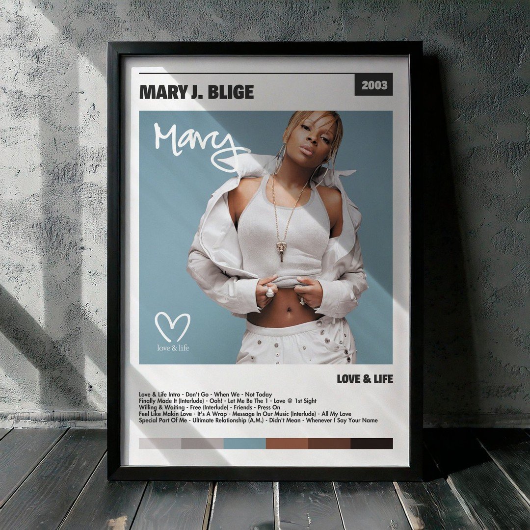 Cuadro Mary J. Blige - Love & Life
