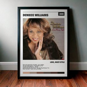 Cuadro Deniece Williams - Love, Niecy Style