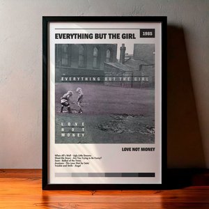 Cuadro Everything But The Girl - Love Not Money
