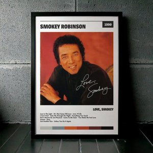 Cuadro Smokey Robinson - Love, Smokey