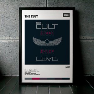 Cuadro The Cult - Love