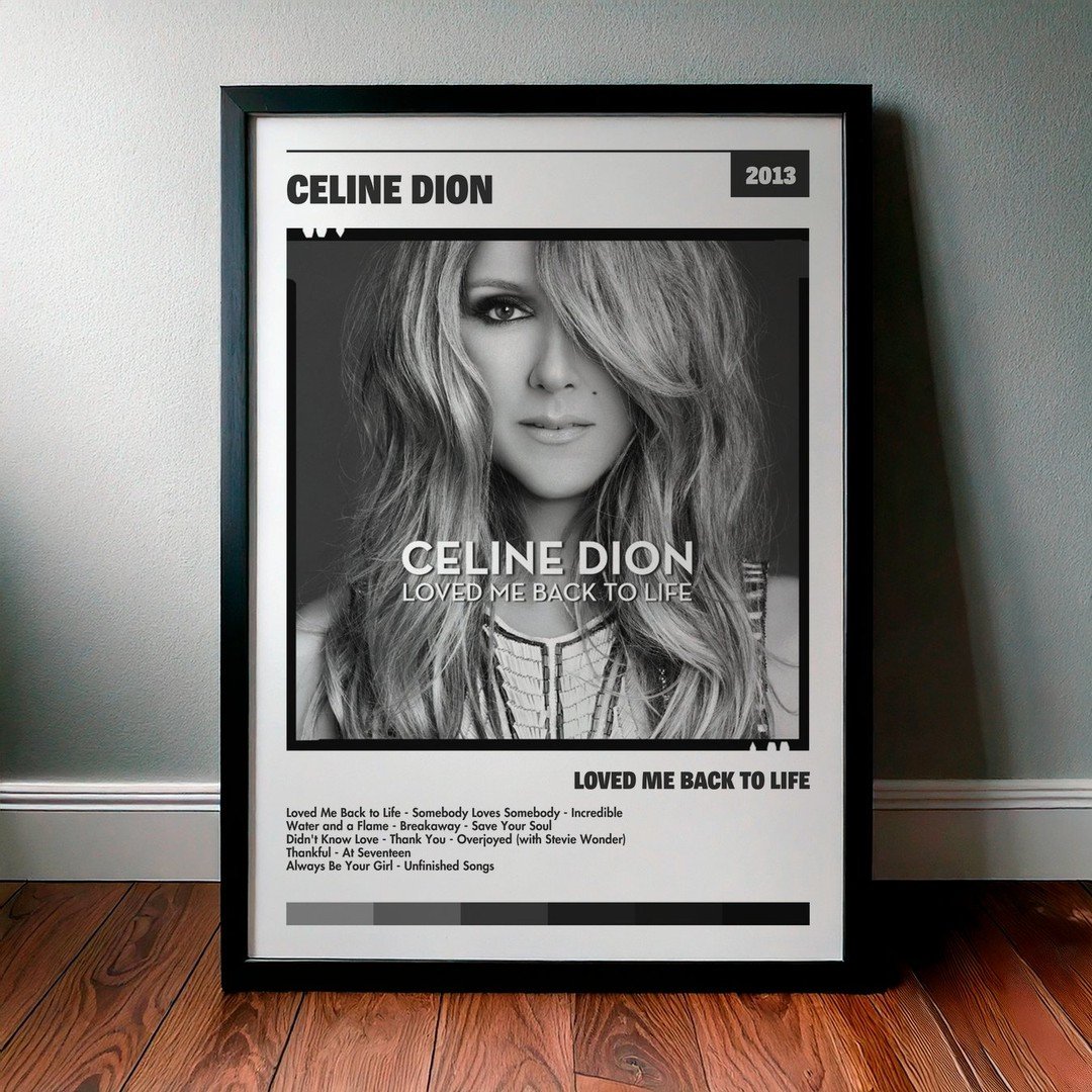 Cuadro Céline Dion - Loved Me Back to Life
