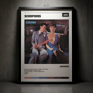 Cuadro Scorpions - Lovedrive