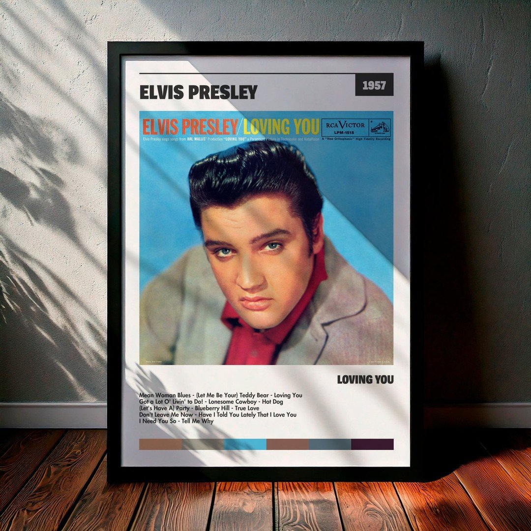 Cuadro Elvis Presley - Loving You