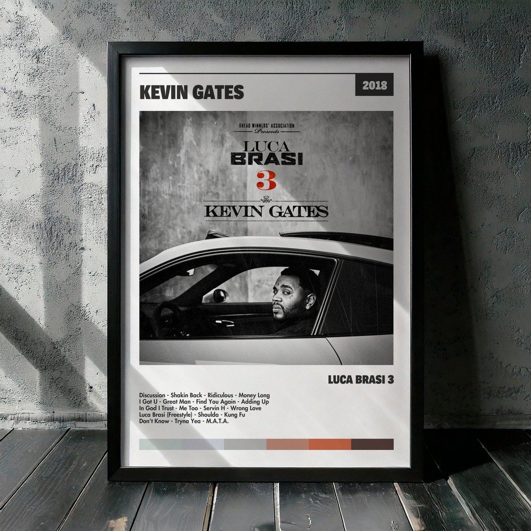 Cuadro Kevin Gates - Luca Brasi 3
