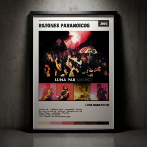 Cuadro Ratones Paranoicos - Luna Paranoico