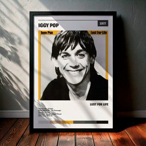 Cuadro Iggy Pop - Lust For Life