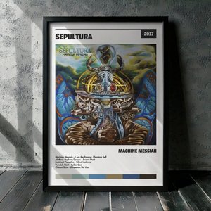 Cuadro Sepultura - Machine Messiah