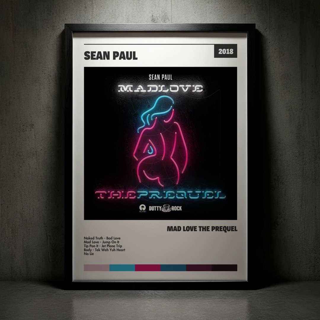 Cuadro Sean Paul - Mad Love The Prequel