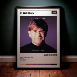 Cuadro Elton John - Made In England