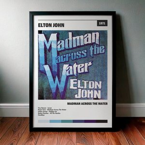 Cuadro Elton John - Madman Across The Water