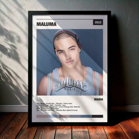 Cuadro Maluma - Magia