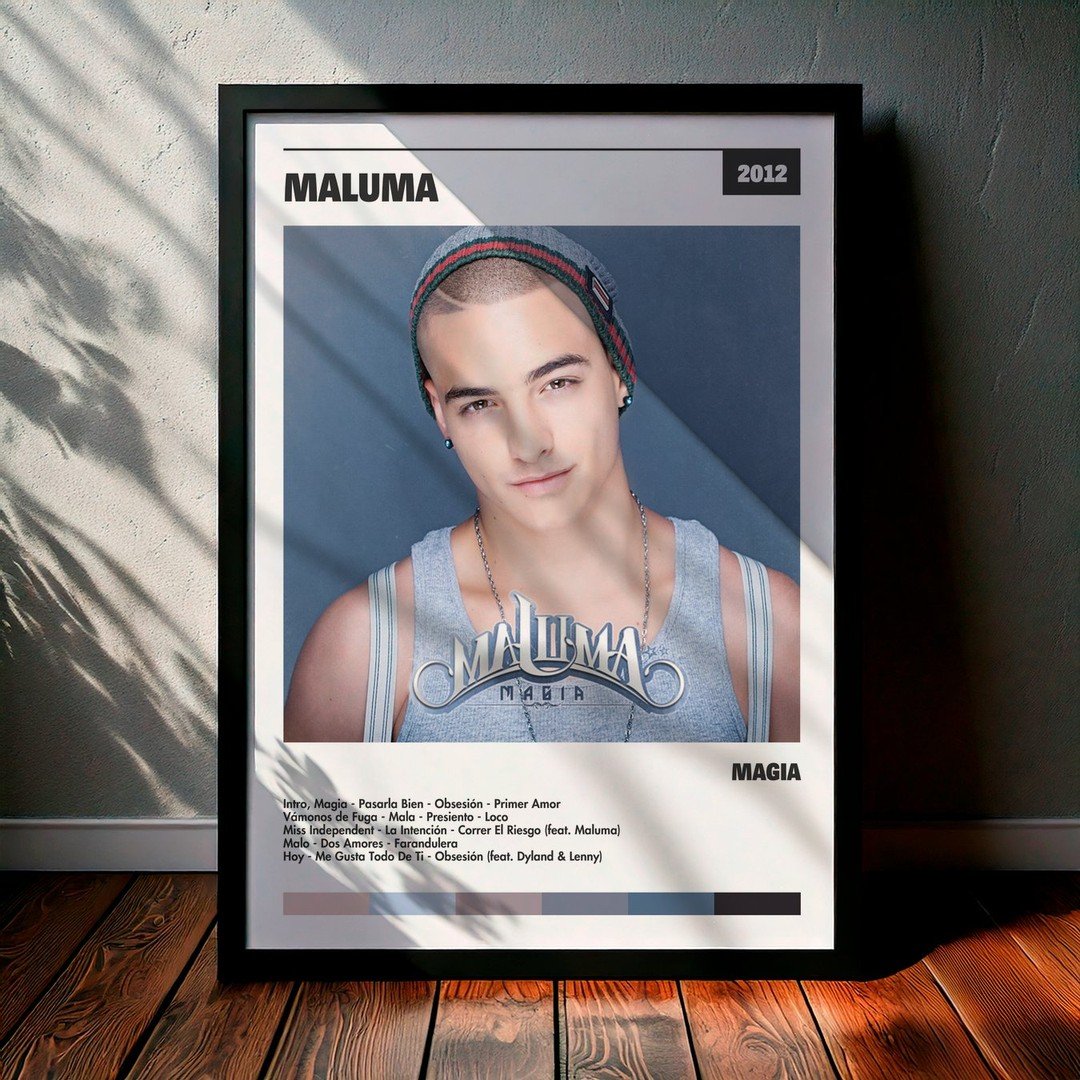 Cuadro Maluma - Magia