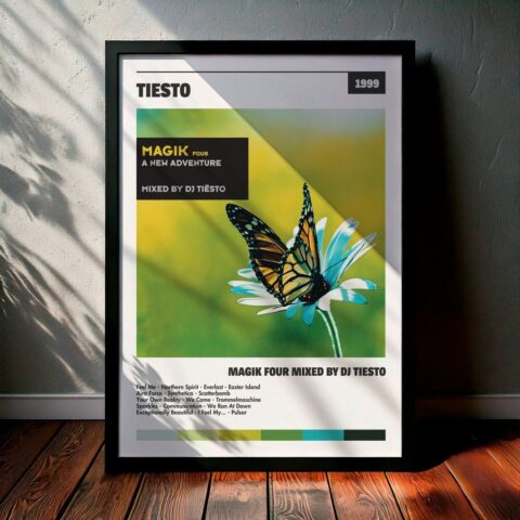 Cuadro Tiësto - Magik Four Mixed By DJ Tiësto