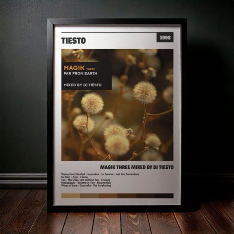 Cuadro Tiësto - Magik Three Mixed By DJ Tiësto