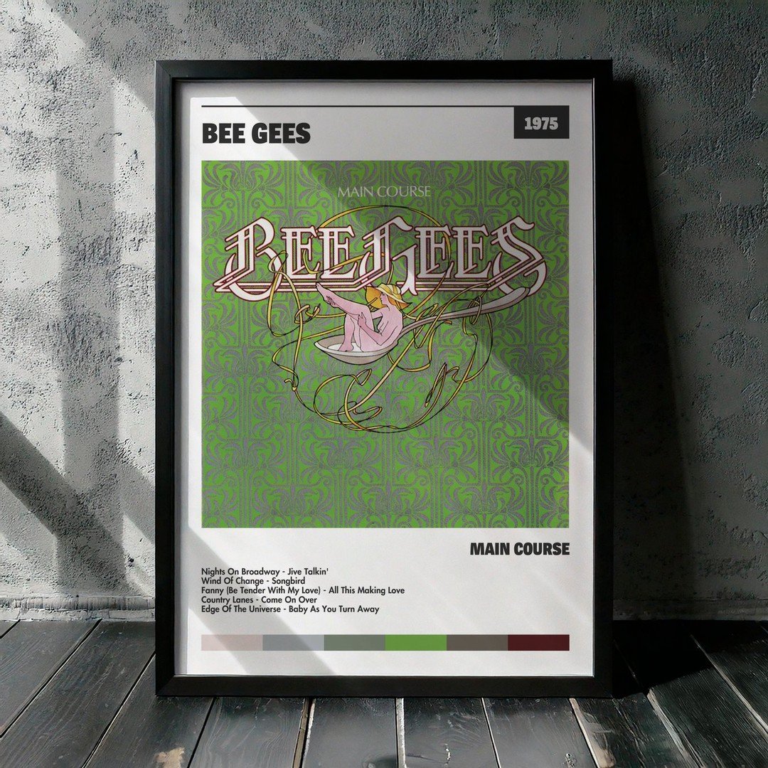 Cuadro Bee Gees - Main Course