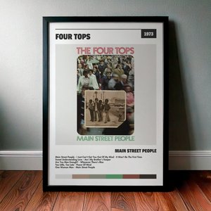 Cuadro Four Tops - Main Street People