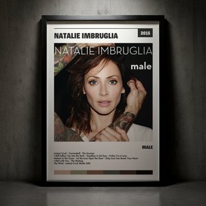Cuadro Natalie Imbruglia - Male