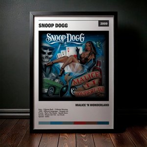 Cuadro Snoop Dogg - Malice 'N Wonderland