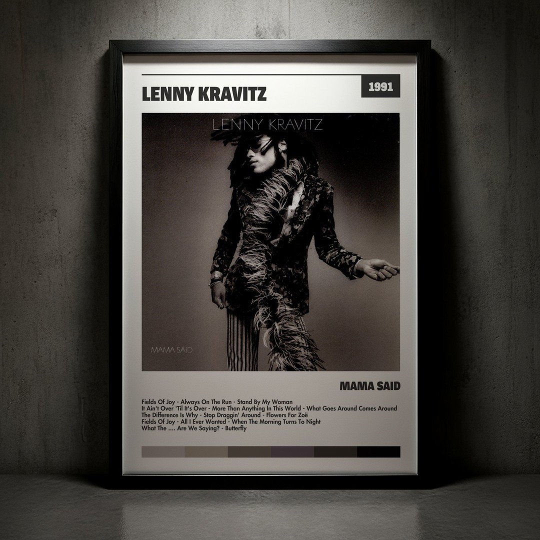 Cuadro Lenny Kravitz - Mama Said