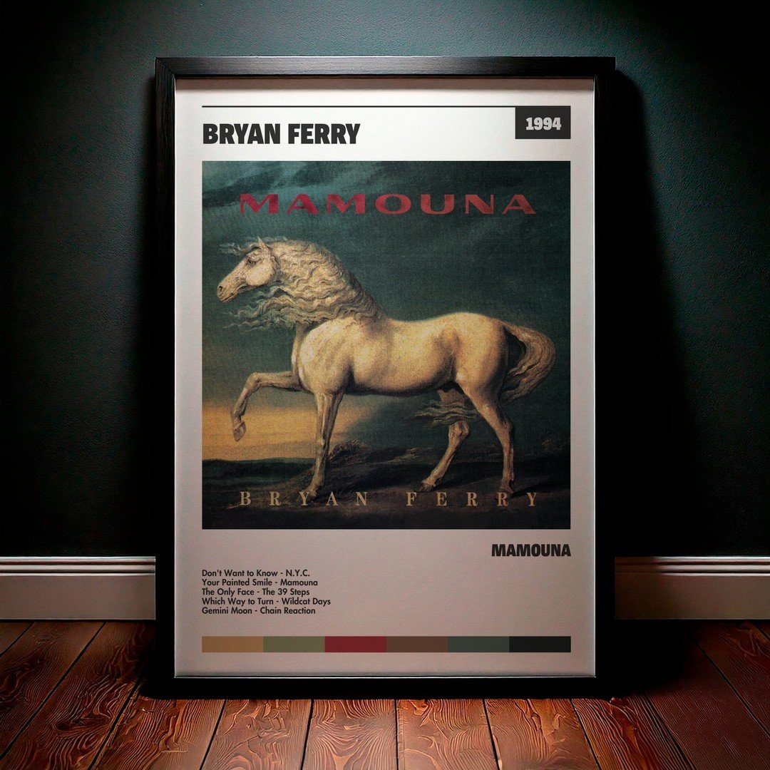 Cuadro Bryan Ferry - Mamouna