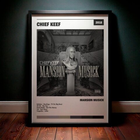 Cuadro Chief Keef - Mansion Musick