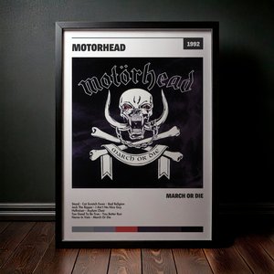Cuadro Motörhead - March Or Die