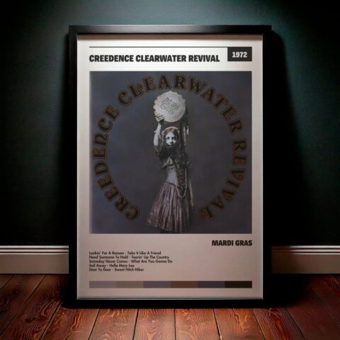 Cuadro Creedence Clearwater Revival - Mardi Gras