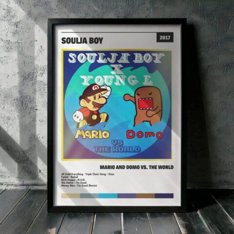 Cuadro Soulja Boy - Mario and Domo vs. the World