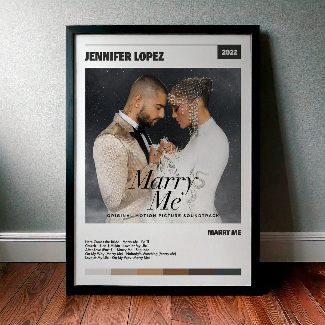 Cuadro Jennifer Lopez - Marry Me
