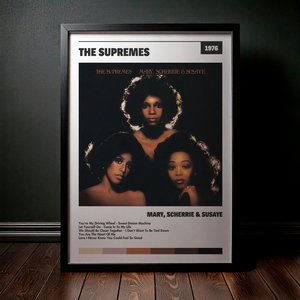 Cuadro The Supremes - Mary, Scherrie & Susaye