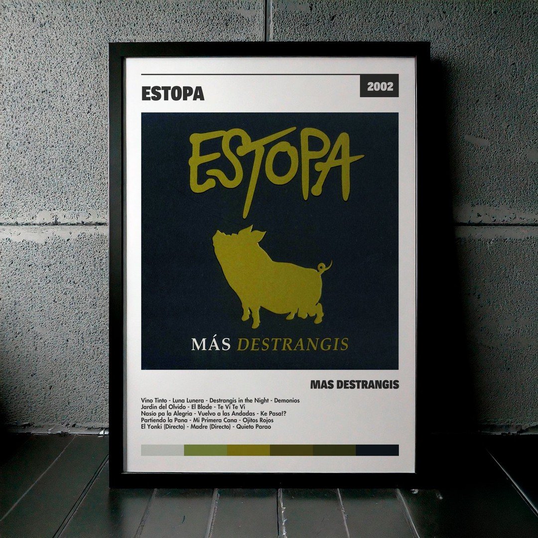 Cuadro Estopa - Más Destrangis