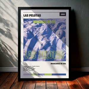 Cuadro Las Pelotas - Máscaras de Sal