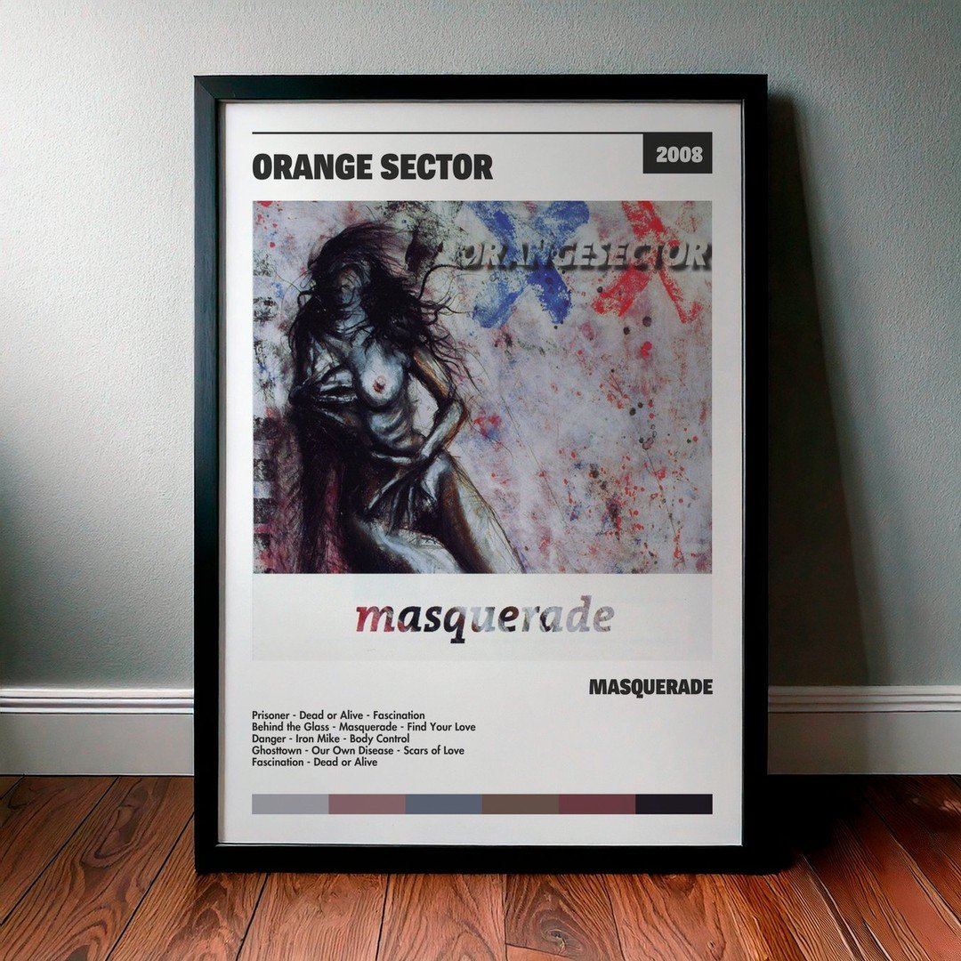 Cuadro Orange Sector - Masquerade