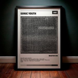 Cuadro Sonic Youth - Master-Dik