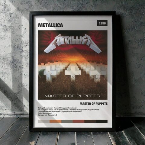 Cuadro Metallica - Master of Puppets
